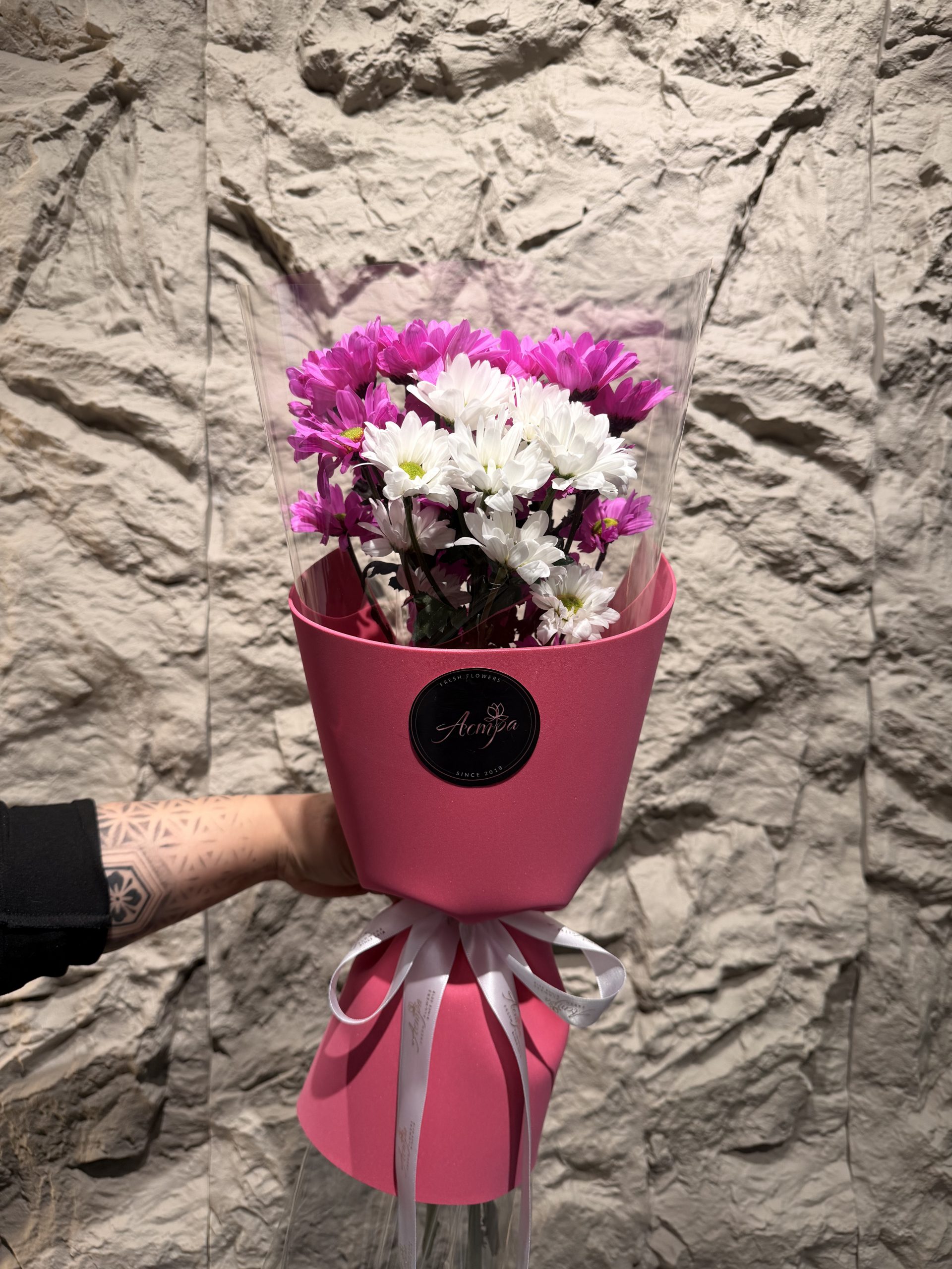 Жижиг баглаа 1 - 3 ромашка